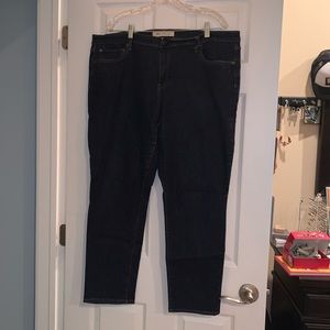 GAP - Real Straight Dark Wash Jeans - sz 35R
